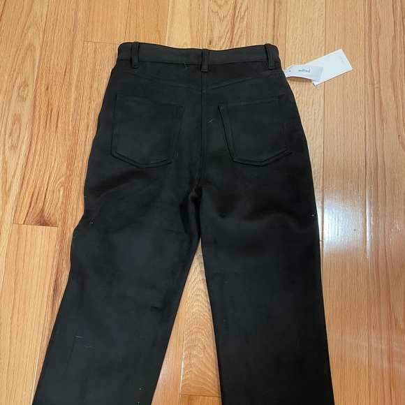 NEW! Wilfred Melina SUEDE pant black size 2 - Picture 6 of 8